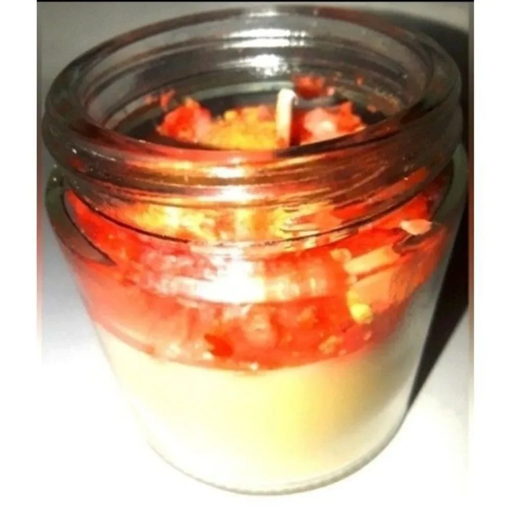 HAND Crafted Frozen Custard dessert candle 4oz